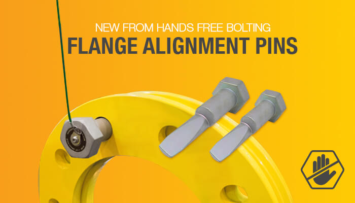 New Flange Alignment Pin from Hands Free Bolting