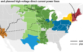Existing & planned high-voltage transmission routes